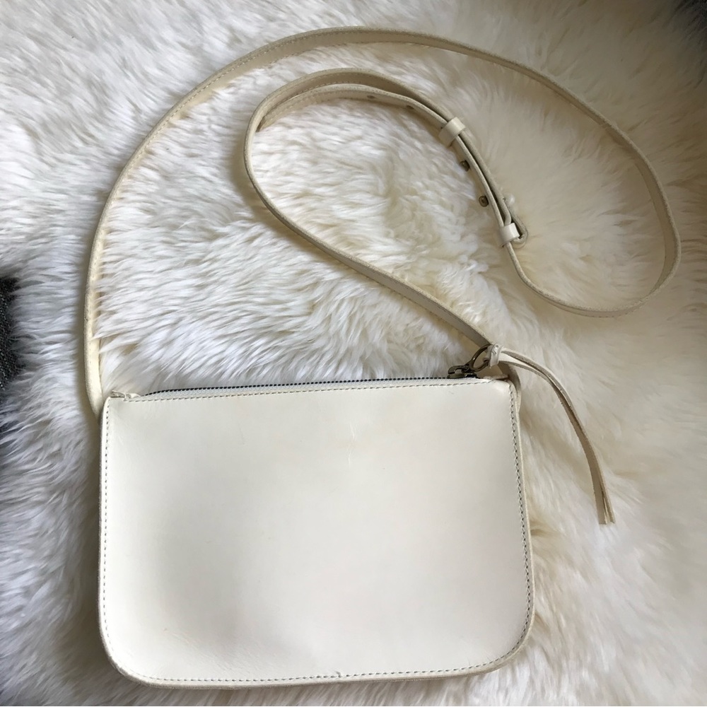 Madewell Cream Crossbody Bag - Picture 2 of 16